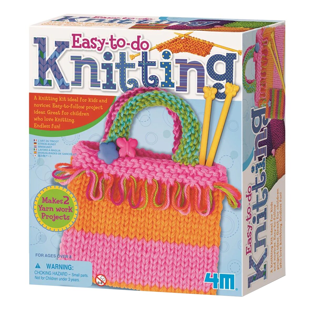 4M Set de tricotat pentru copii