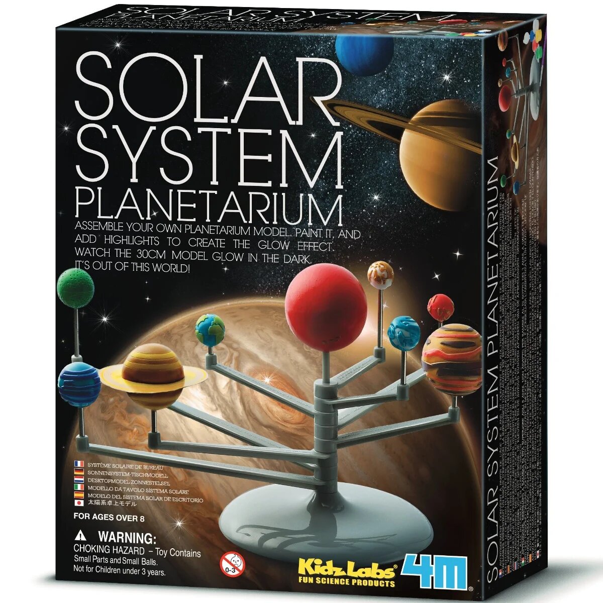 4M Set planetarium Sistemul Solar KidzLabs