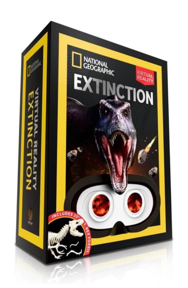 Abacus Brands Kit Stem interactiv VR National Geographic Extinctia dinozaurilor