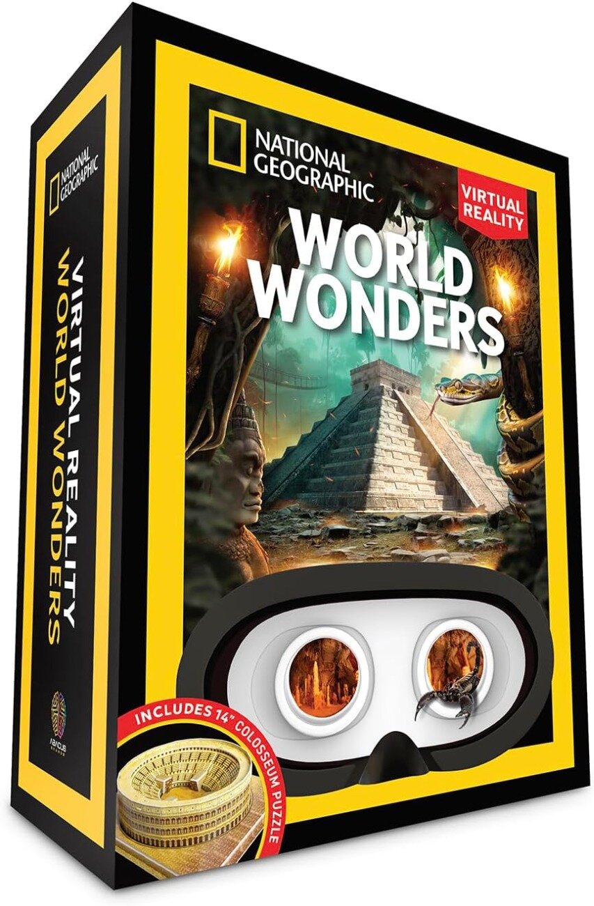 Abacus Brands Kit Stem Interactiv VR National Geographic Minunile Lumii