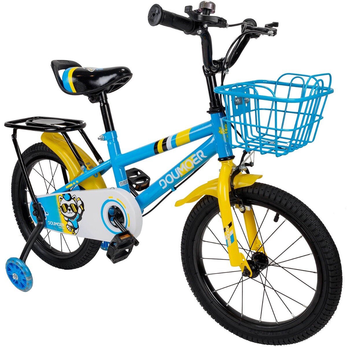 Action One Bicicleta cu roti ajutatoare Arrow 16 inch 5-7 ani Blue