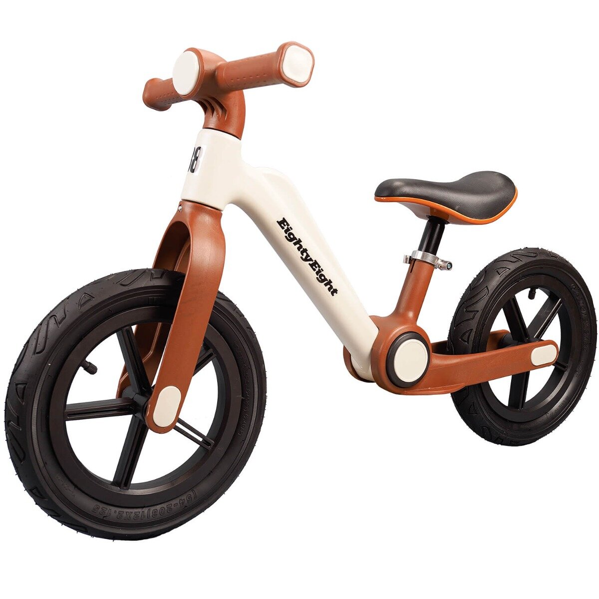 Action One Bicicleta fara pedale Condor roti gonflabile cauciuc 12 inch Maro