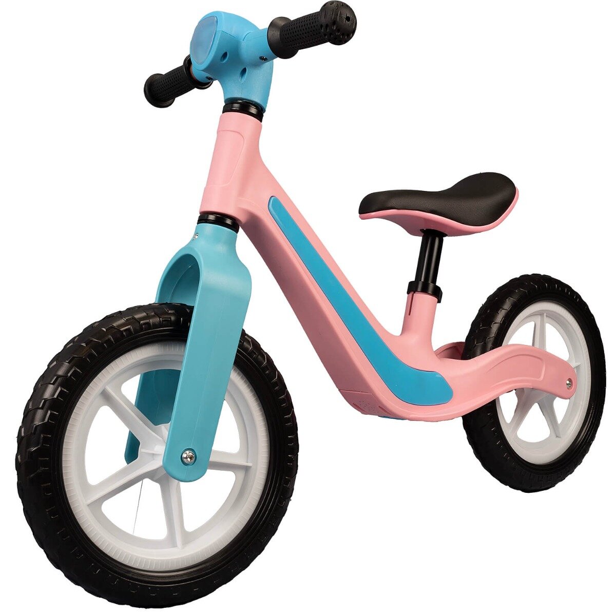 Action One Bicicleta fara pedale cu lumini si muzica Rider 12 inch Roz