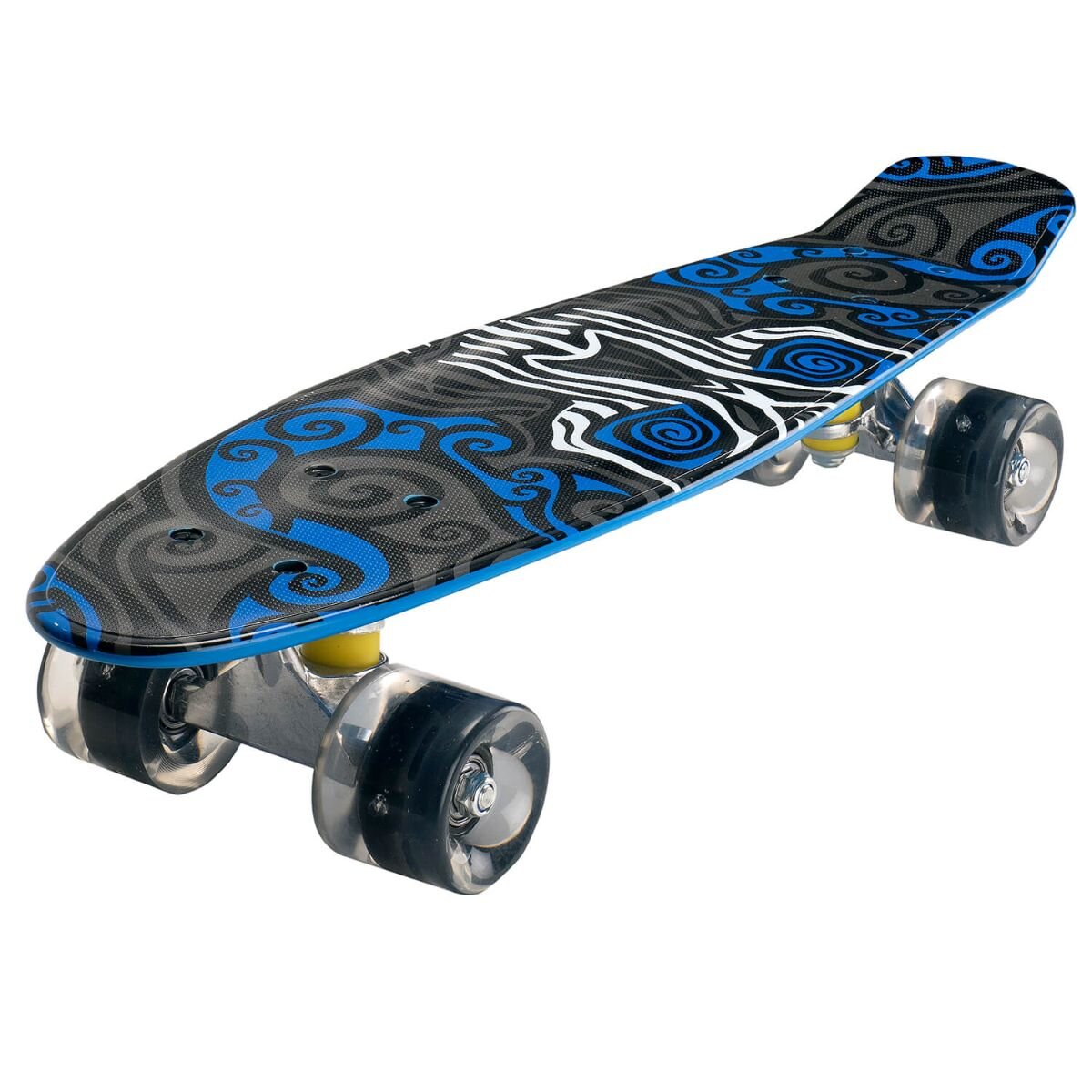 Action One Penny board Cu roti luminoase 22 cm ABEC-7 PU Aluminium Truck 90 kg Graphic face v2.0