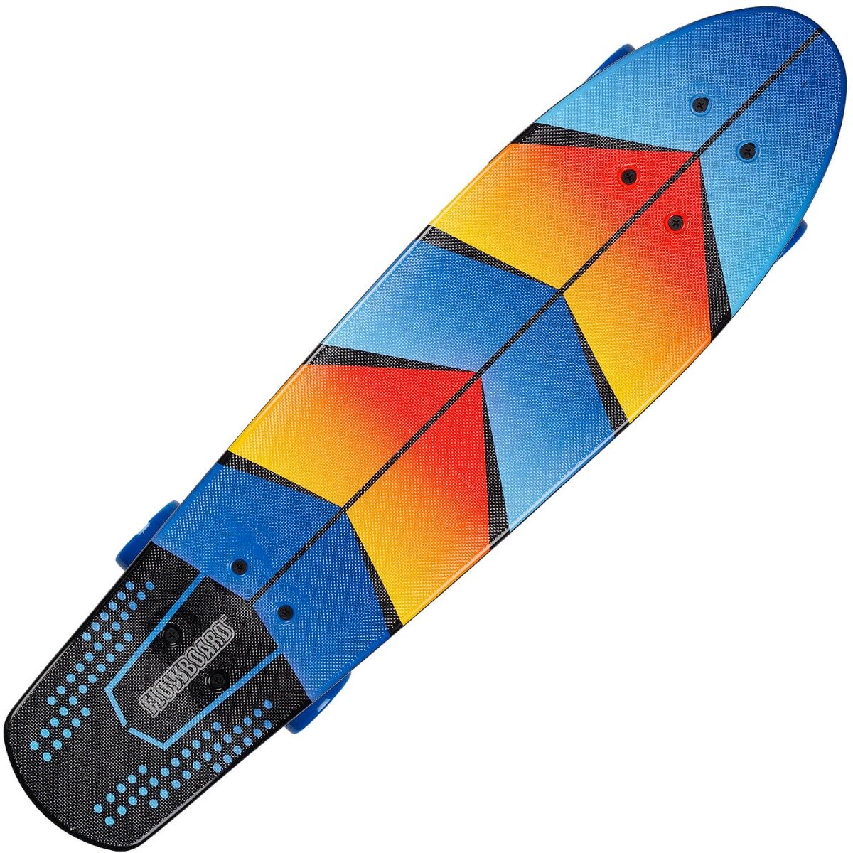 Action One Penny Board Hawaii 26 inch Aluminium Truck 100 kg roti albastre