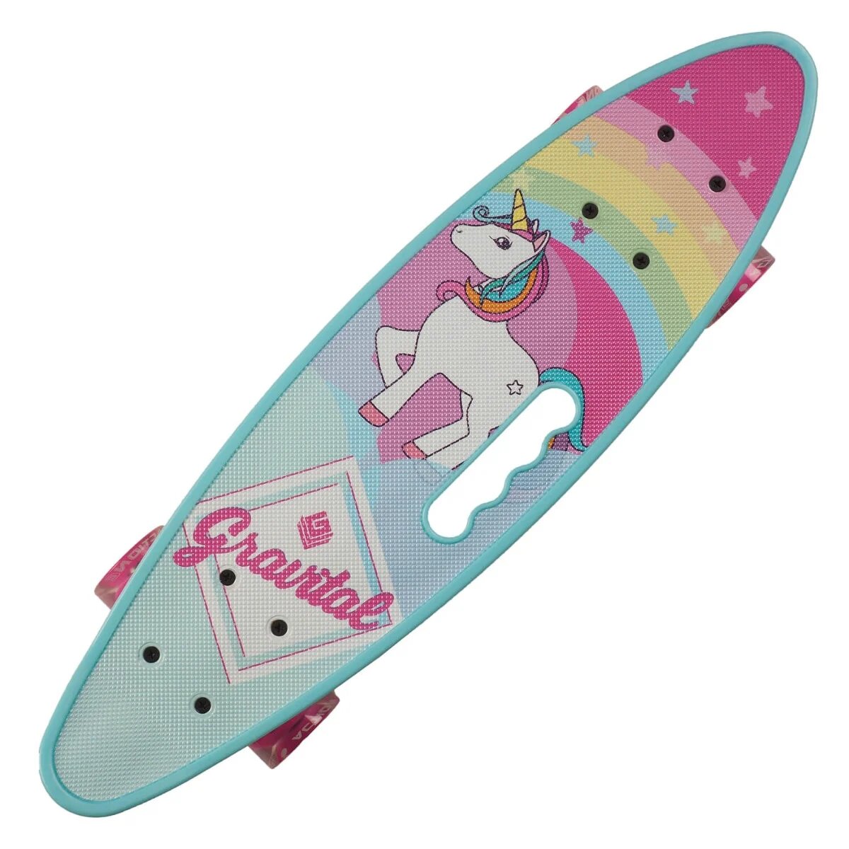 Action One Penny board portabil ABEC-7 PU Aluminiu Unicorn