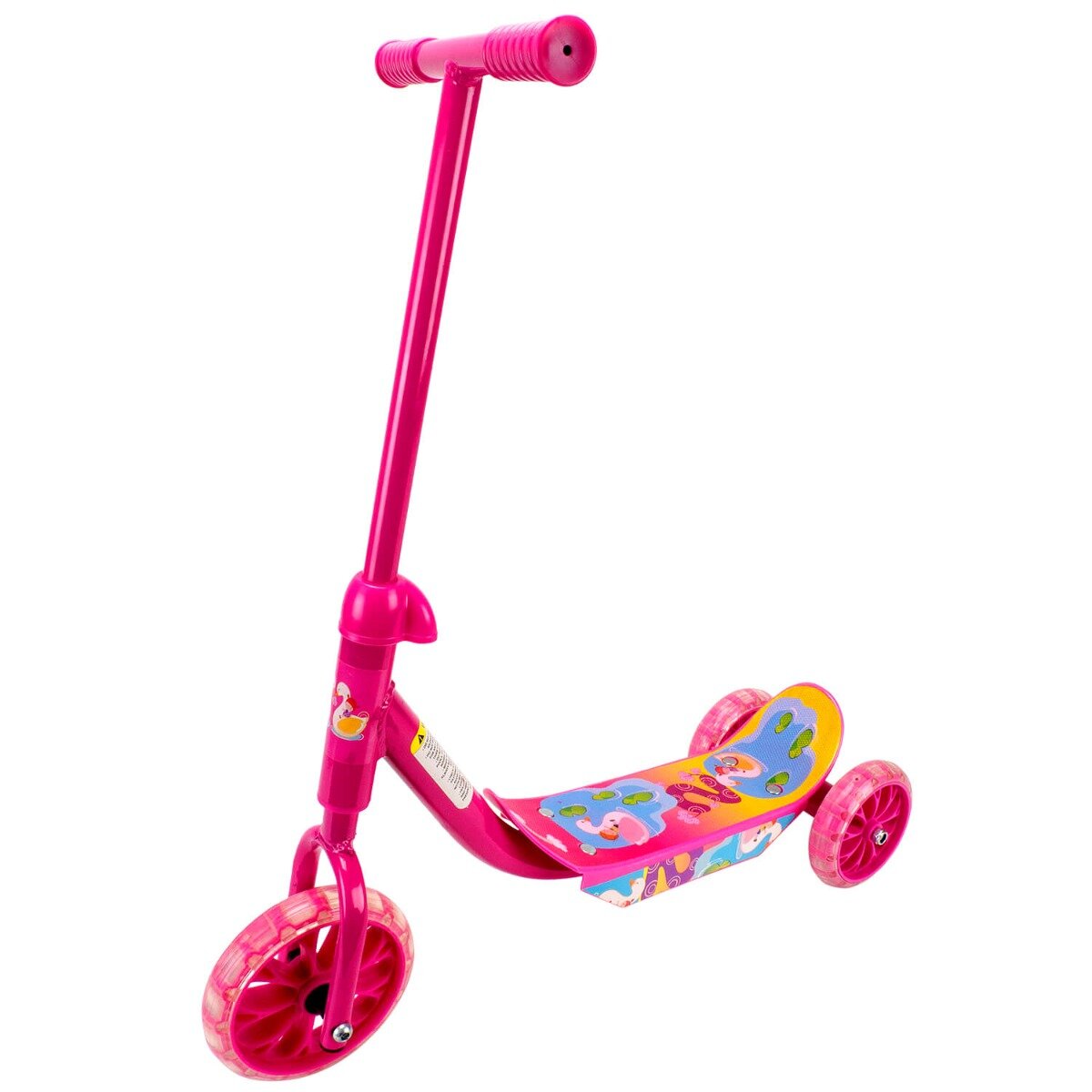 Action One Trotineta cu 3 roti Little Swan Roz