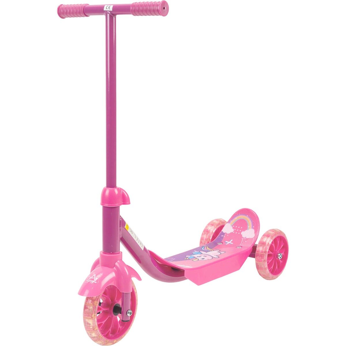 Action One Trotineta de copii Little Rainbow Unicorn Roz