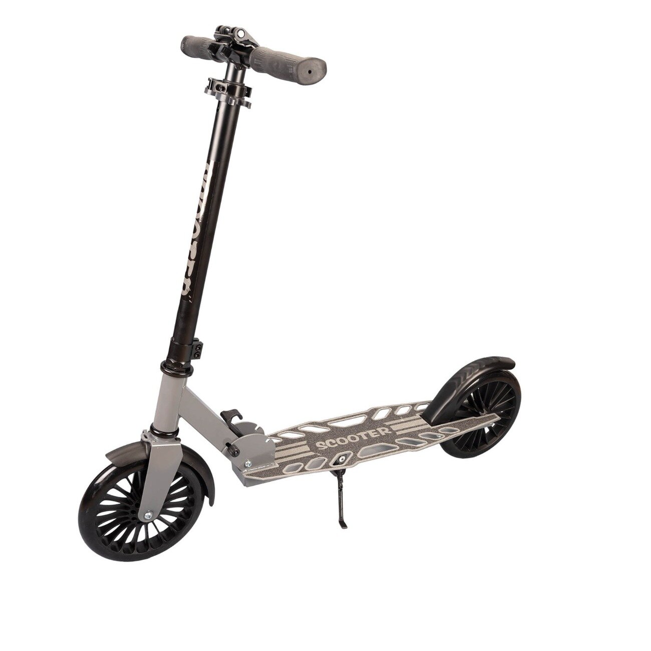 Action One Trotineta Pliabila Grand Prix platforma perforata roti 200 mm Negru