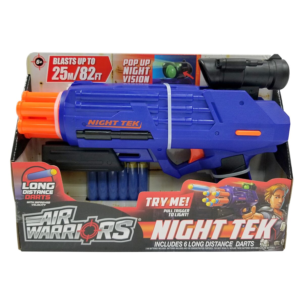 Air Warriors Arma de jucarie Night Tek