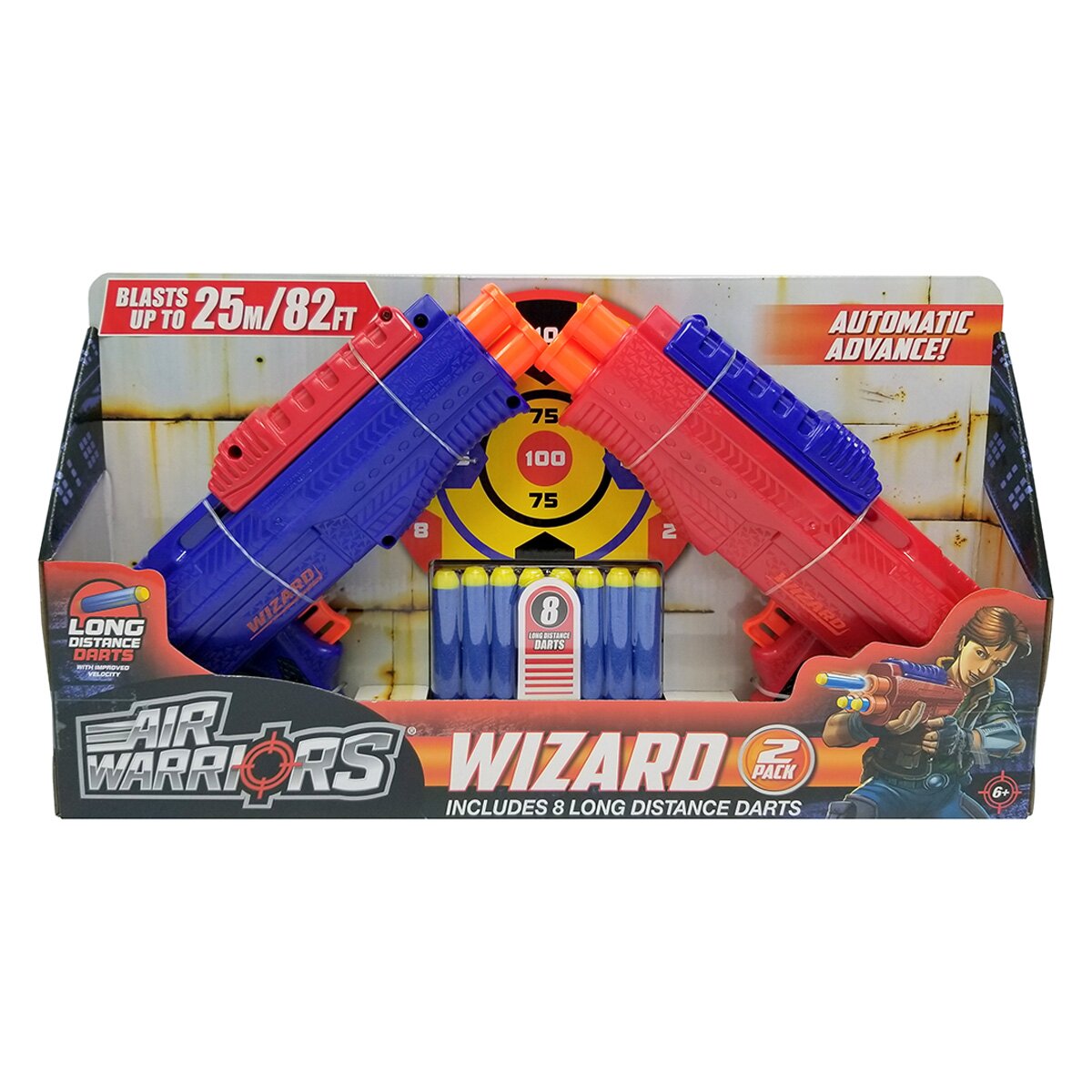 Air Warriors Arma de jucarie Wizard 2 buc