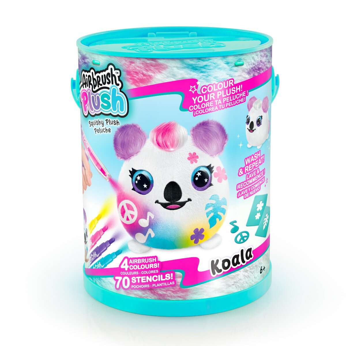 Airbrush Plush Jucarie de plus de colorat Squishy Plush Koala