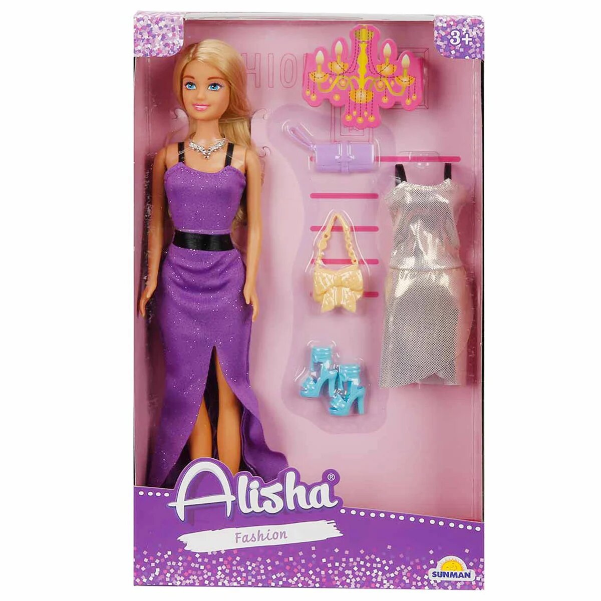 Alisha Papusa in rochie de petrecere