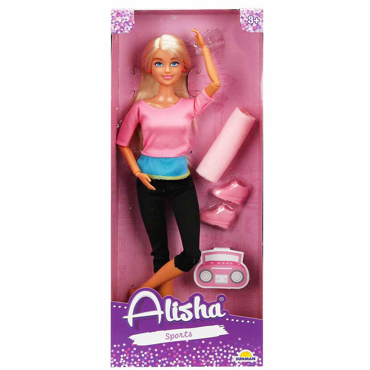 Alisha Papusa in tinuta sport