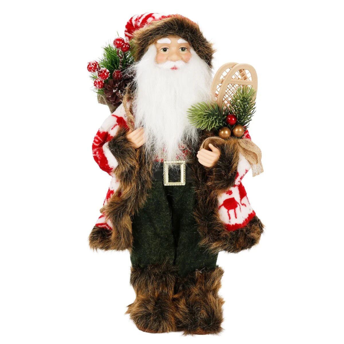 Alska Figurina decorativa Mos Craciun 41 cm