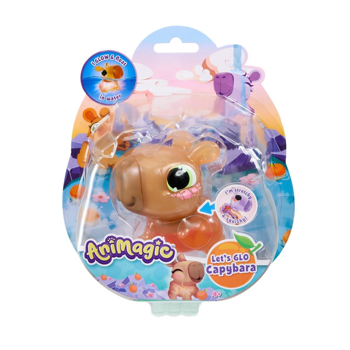 Animagic Jucarie interactiva Capybara Maro