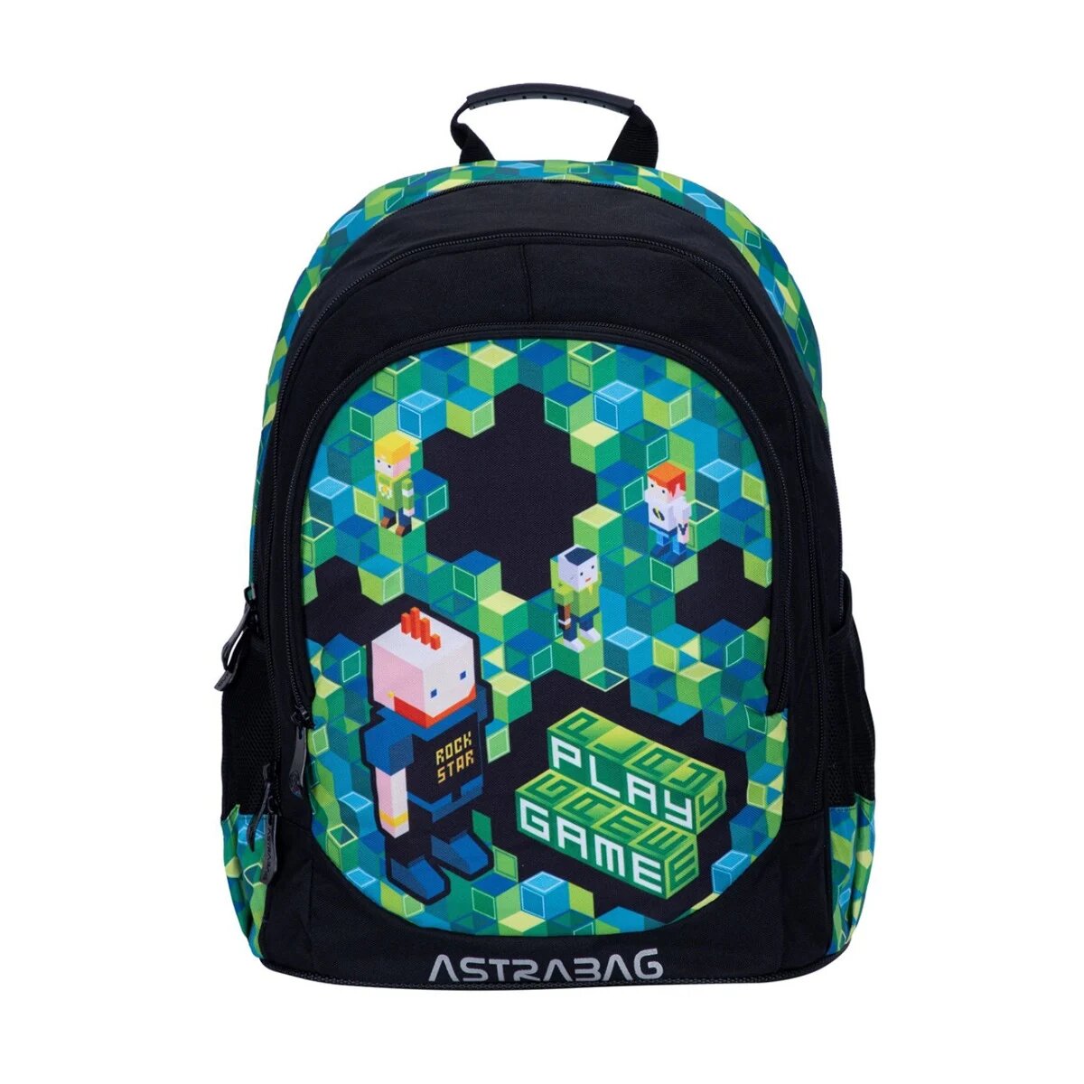 AstraBag Ghiozdan cu 3 compartimente Play Game