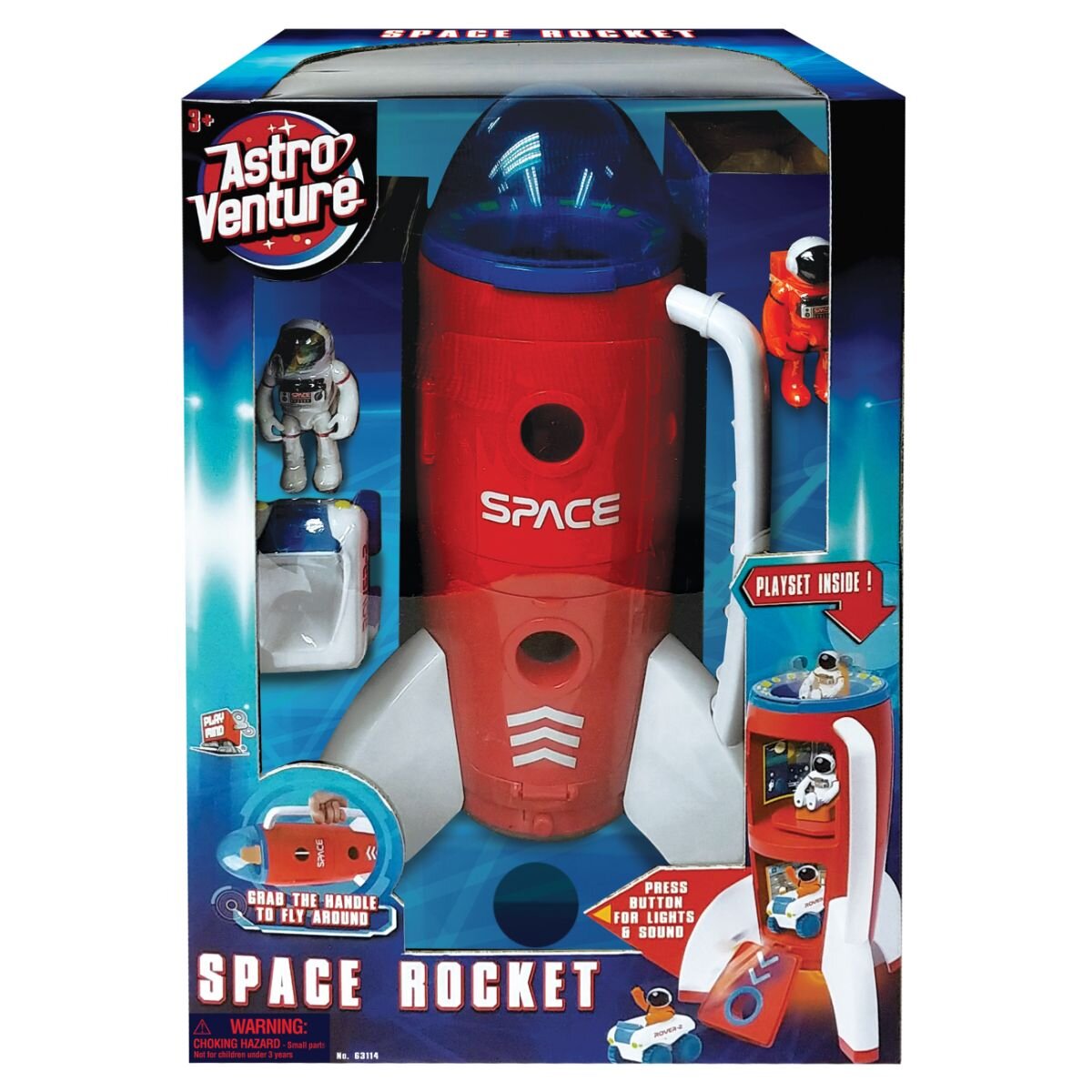 Astro Venture Racheta spatiala si figurine astronaut