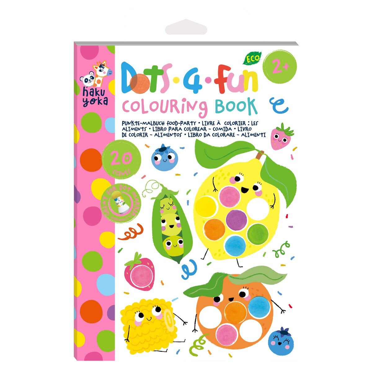 Avenir Carte de colorat Dots4Fun Alimente