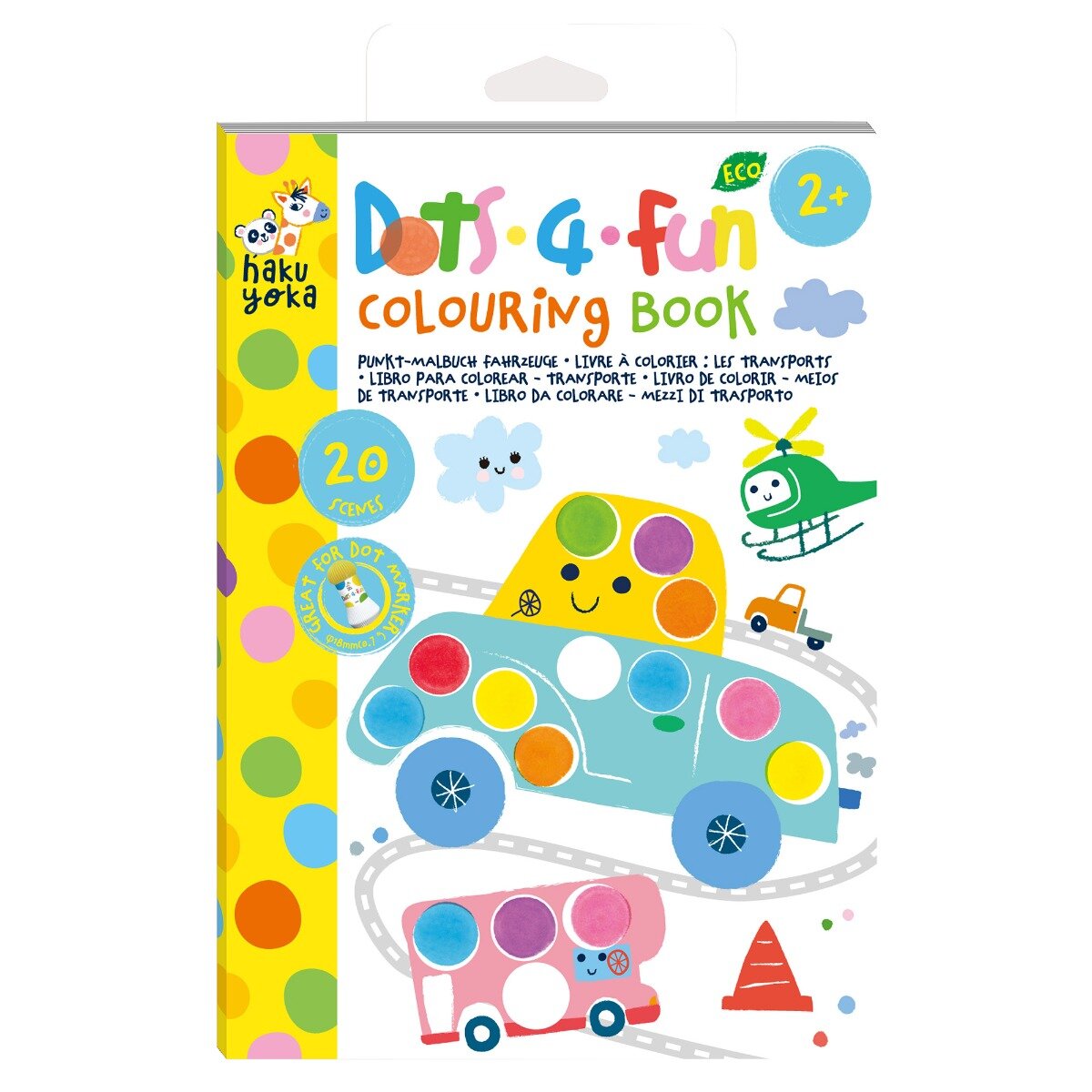 Avenir Carte de colorat Dots4Fun Mijloace de transport