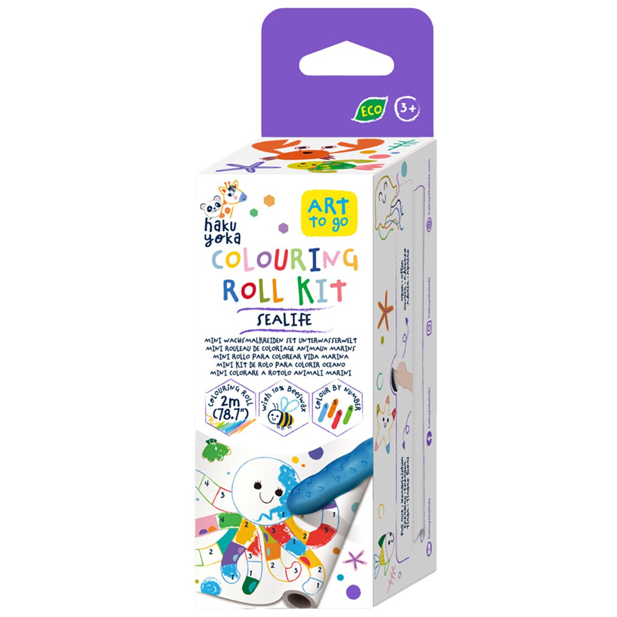 Avenir Kit rola de desenat pe numere Haku Yoka Subacvatic