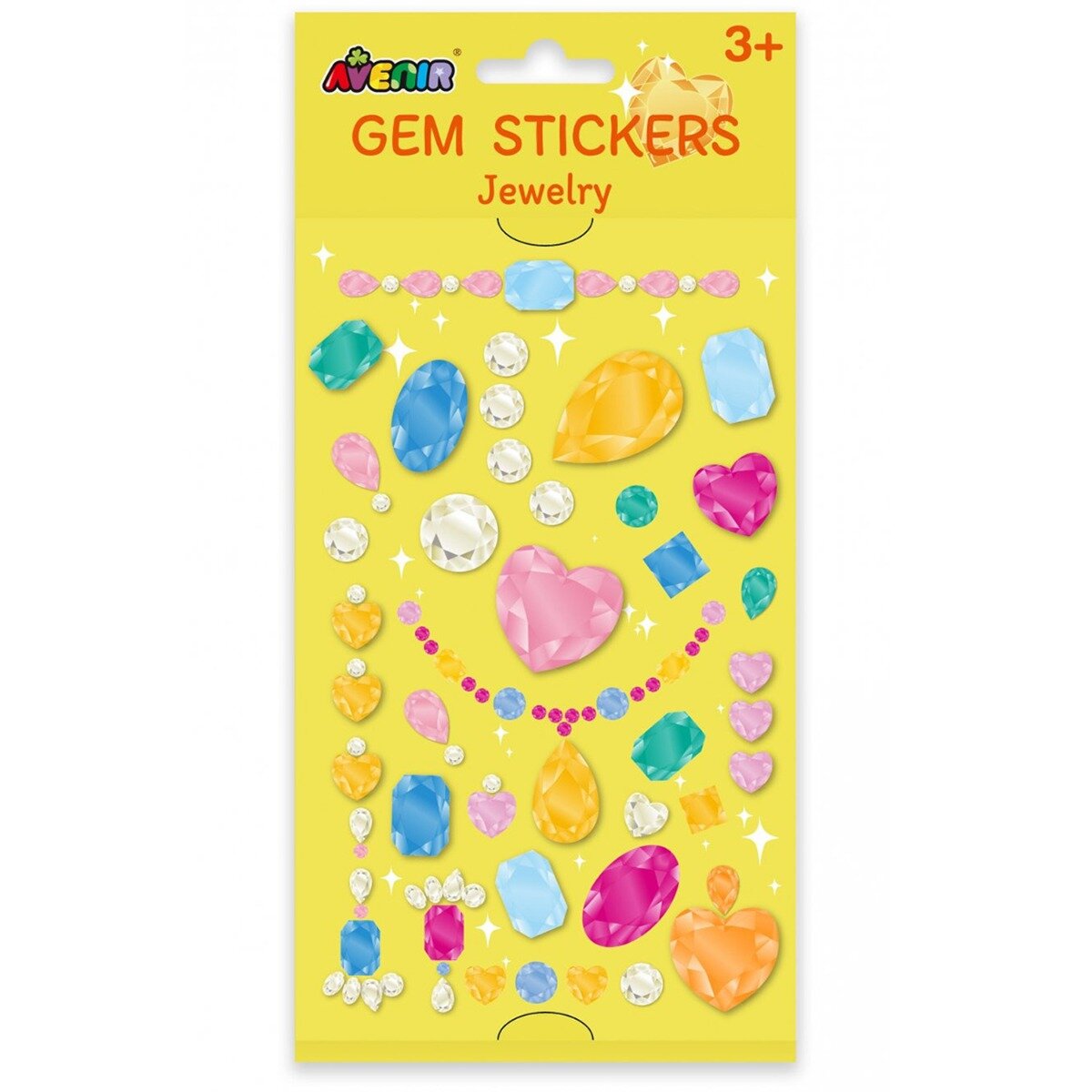 Avenir Set abtibilduri Gem Stickers Jewelry