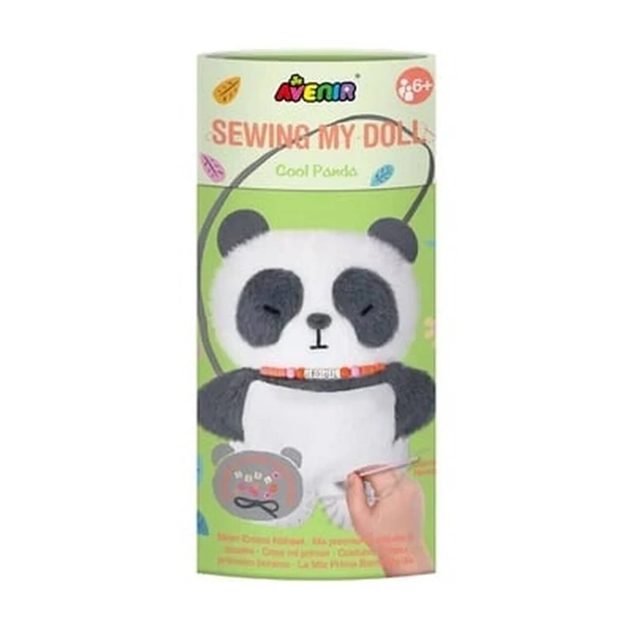 Avenir Set de cusut papusa mea Panda Cool