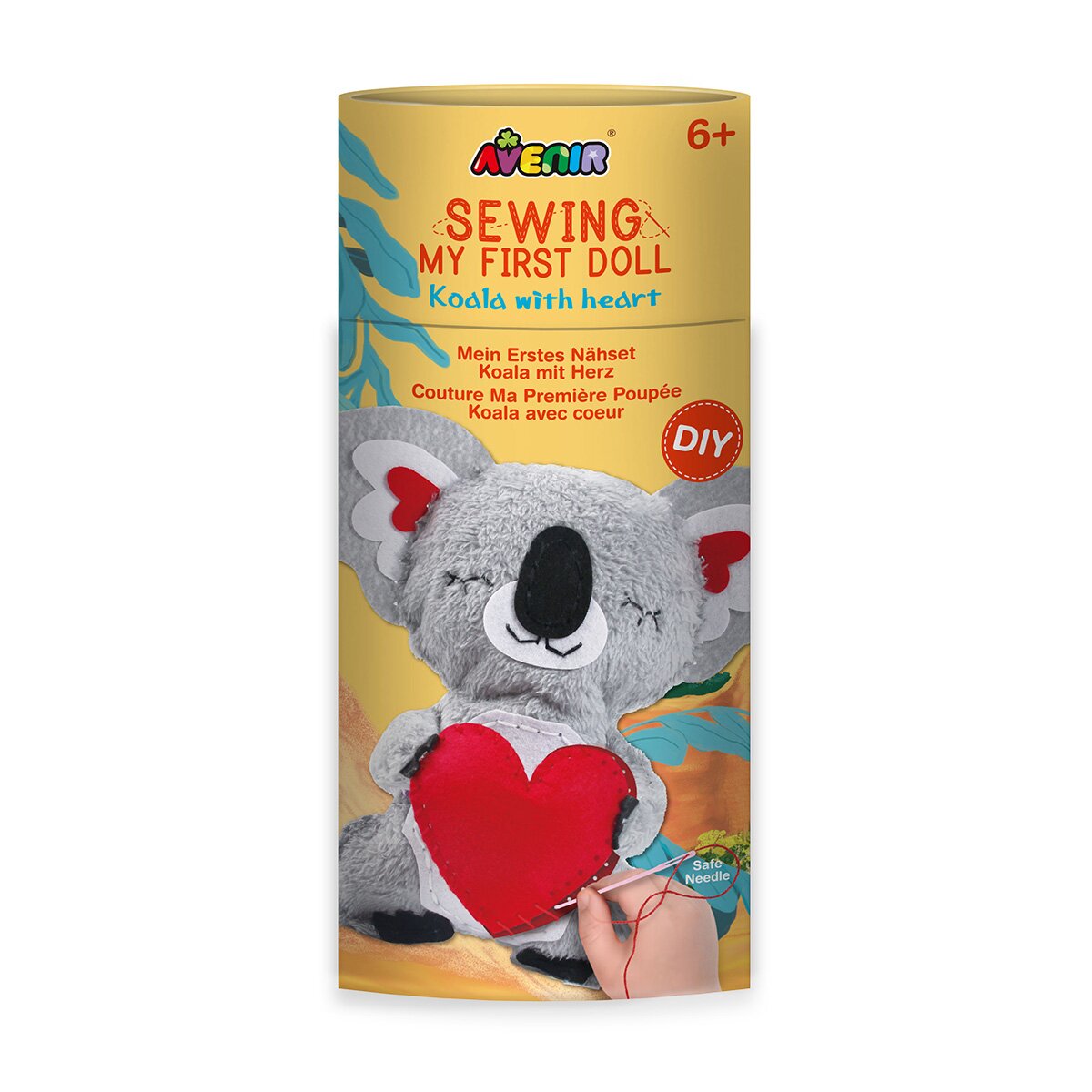 Avenir Set de cusut Prima mea papusa Koala cu inima