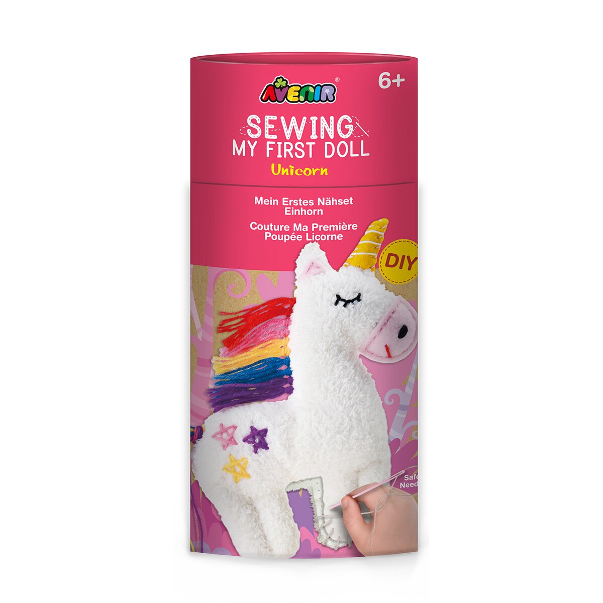 Avenir Set de cusut Prima mea papusa Unicorn