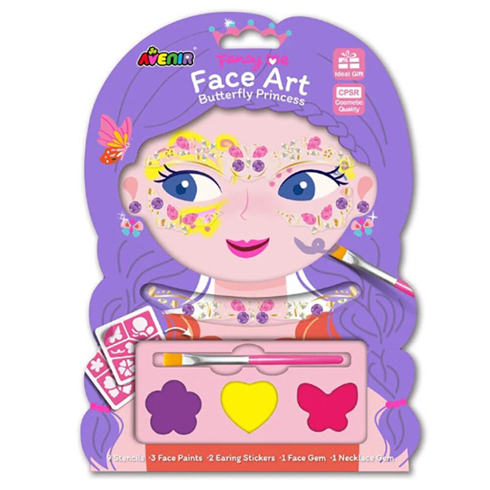 Avenir Set de pictura faciala Fancy Me Butterfly Princess