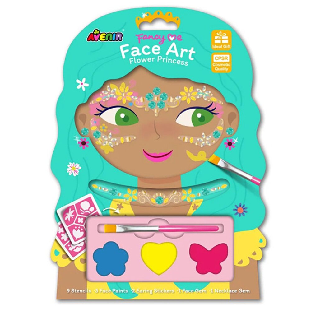 Avenir Set de pictura faciala Fancy Me Flower Princess
