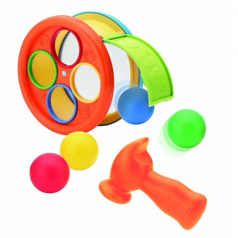 B Kids Jucarie bebelusi B-Kids - Hammer Drum Ball Drop