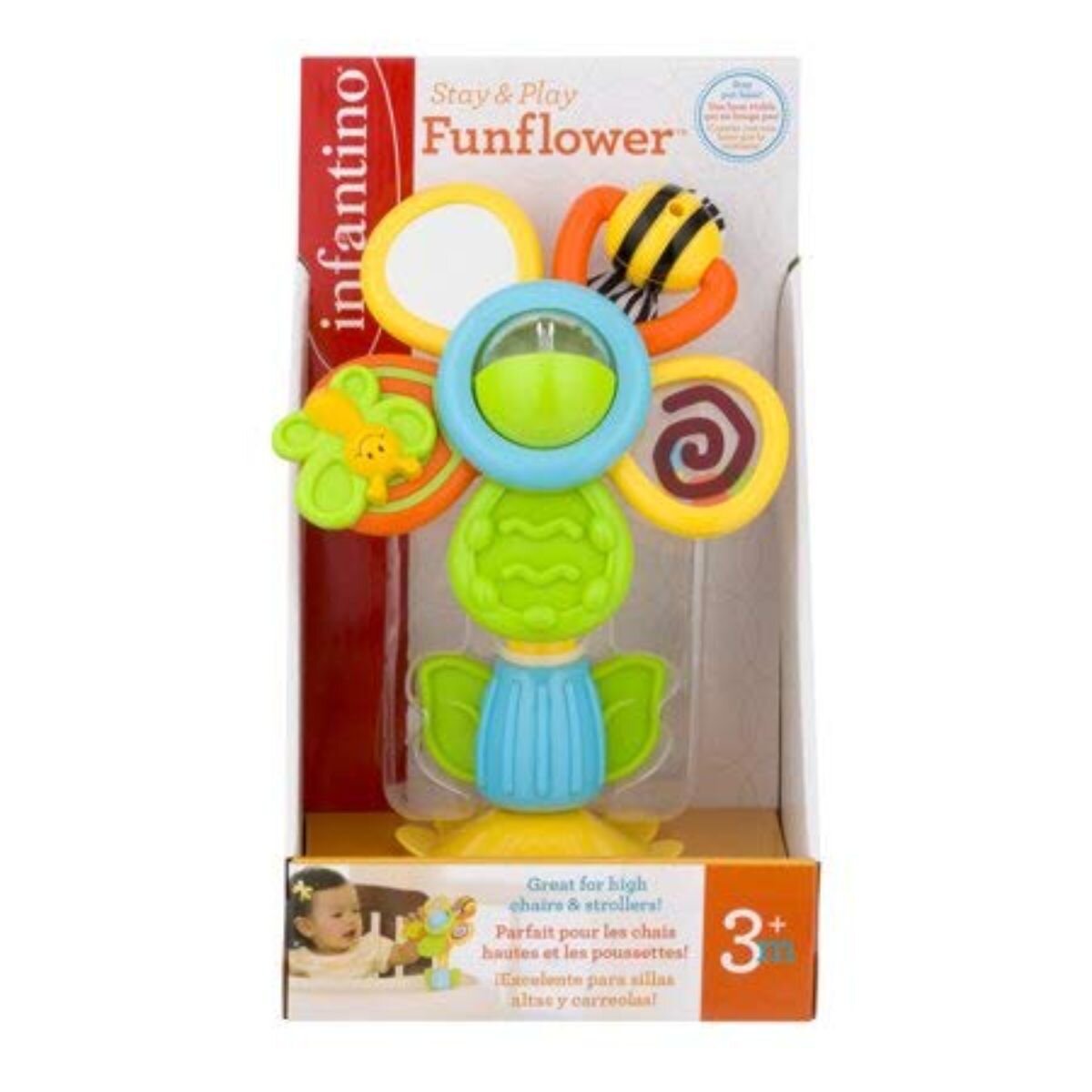 B Kids Jucarie bebelusi floarea soarelui interactiva