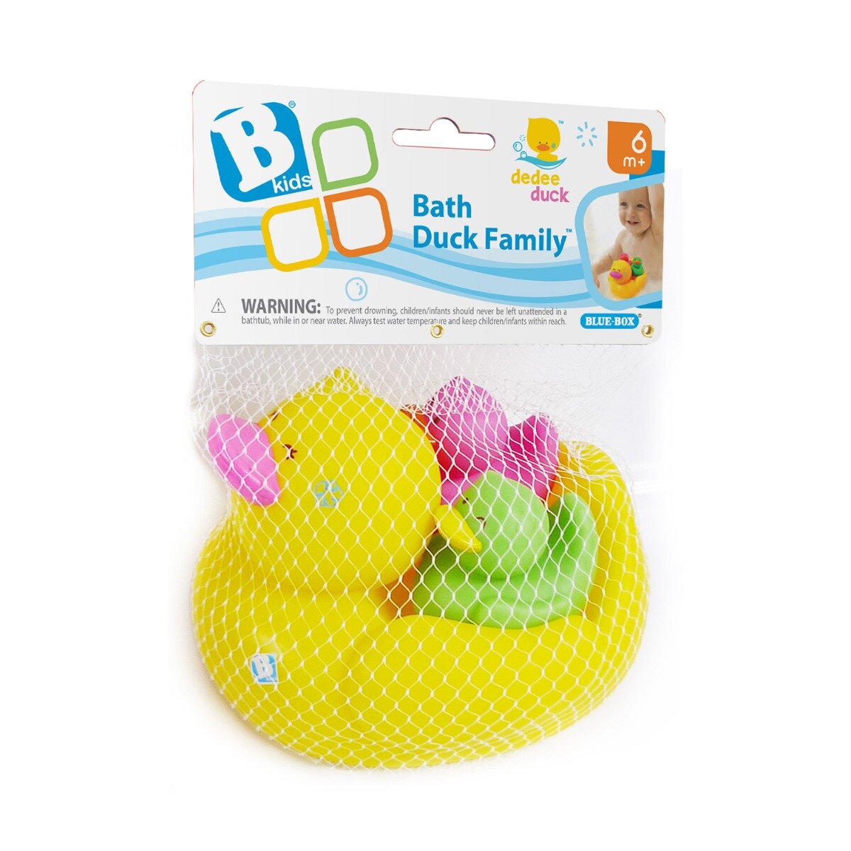 B Kids Jucarie de baie Familie de 3 rate
