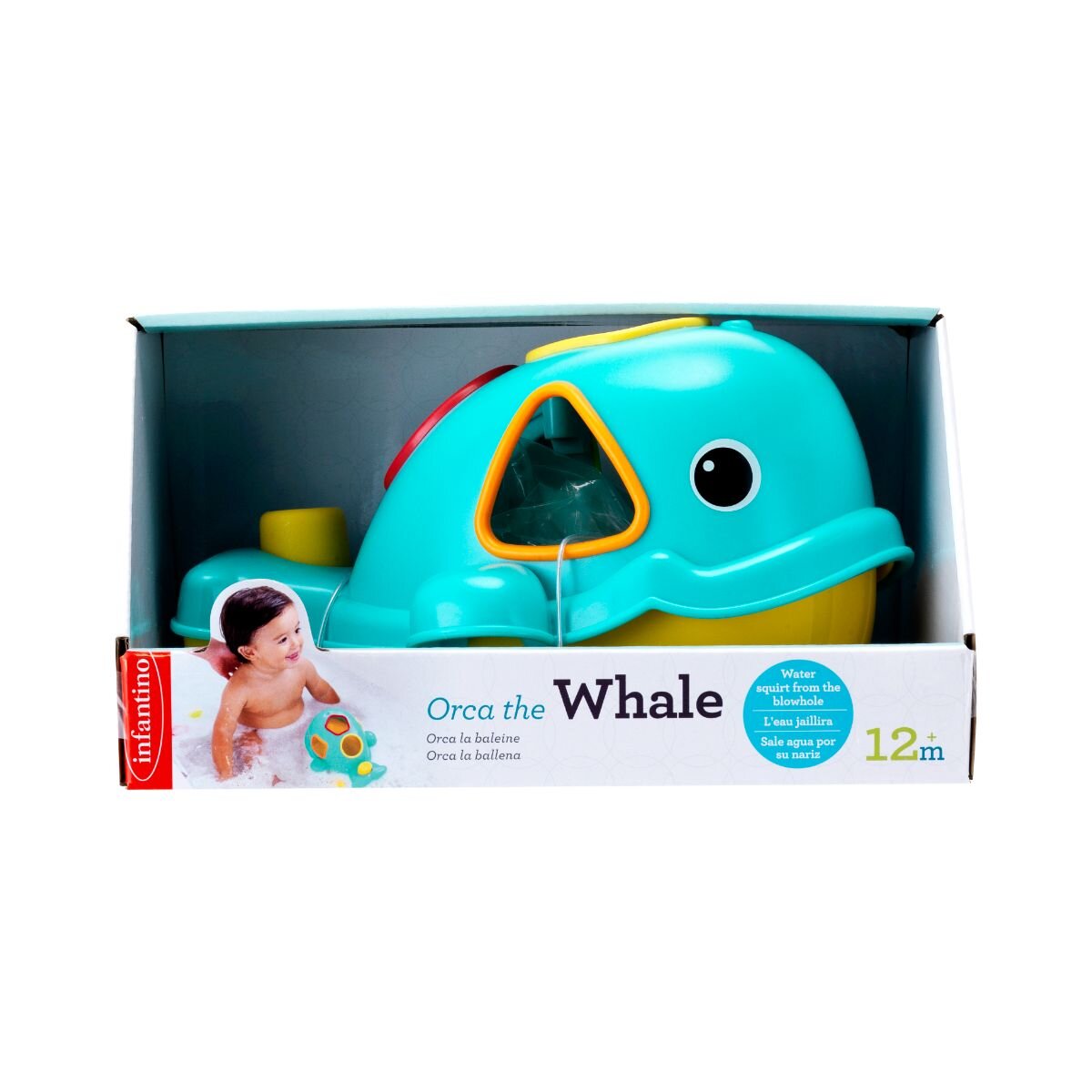 B Kids Jucarie de baie pentru copii balena interactiva
