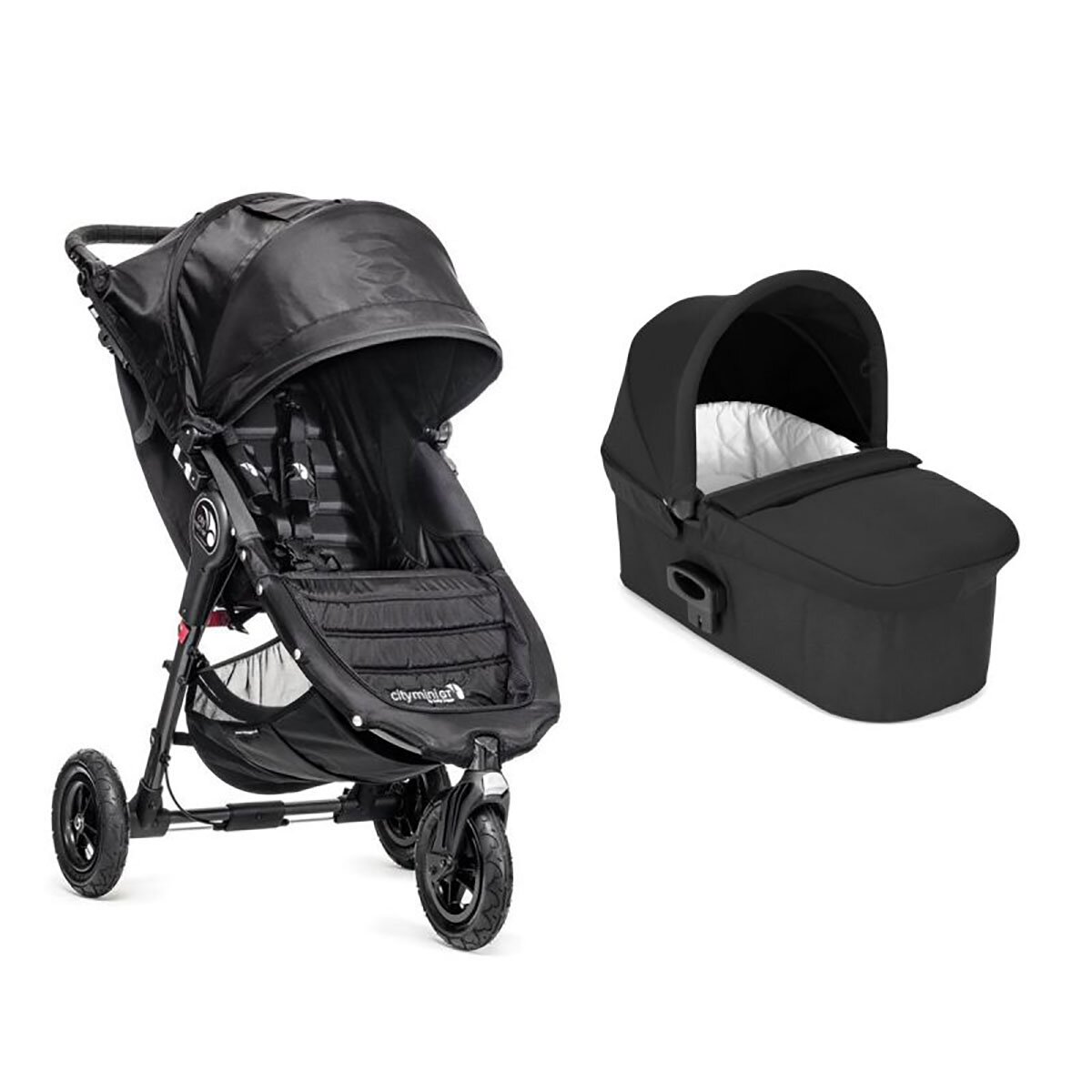 BABY JOGGER Carucior City Mini Gt Black Sistem 2 In 1