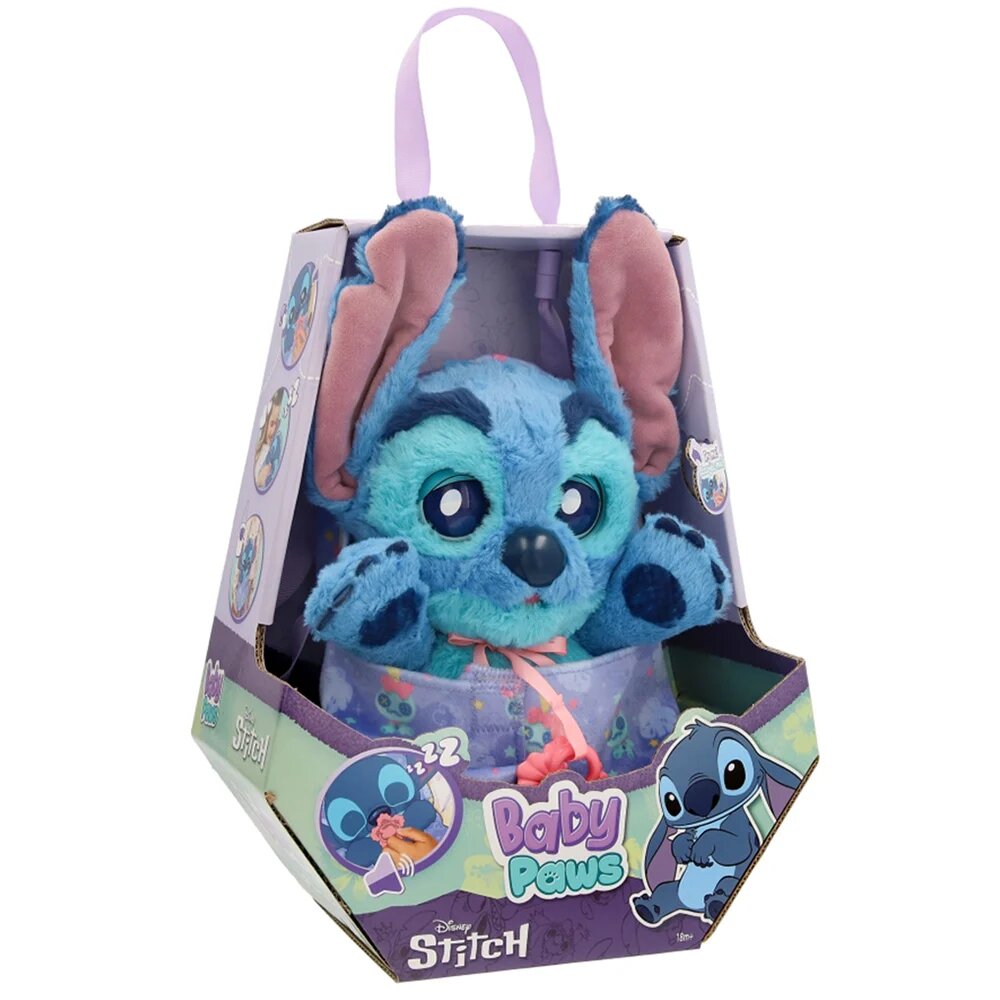 Baby Paws Jucarie de plus interactiva Disney Stitch 24 cm