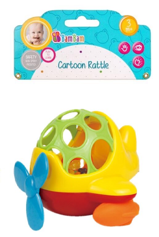BamBam Jucarie bebelusi Elicopter multicolor