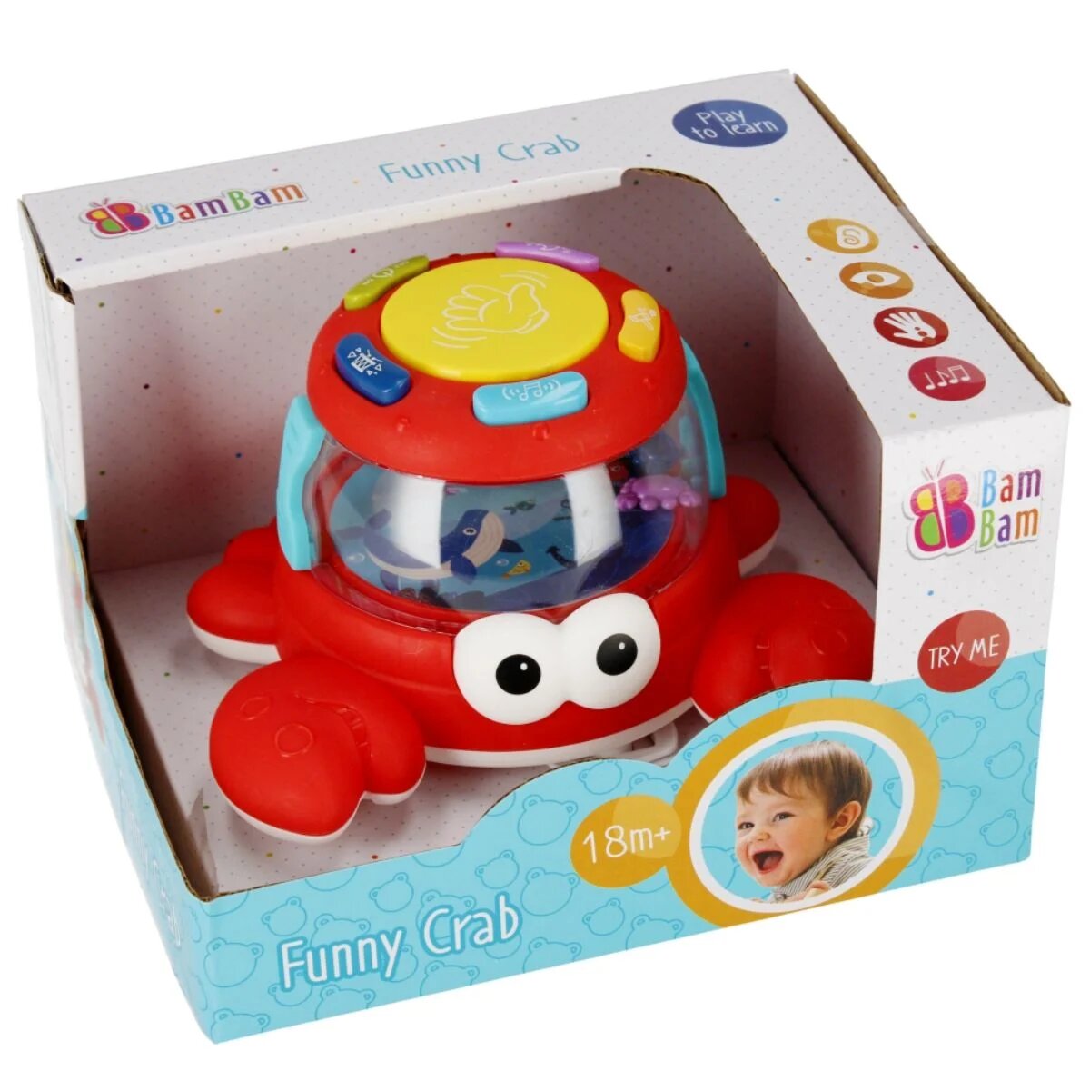 BamBam Jucarie interactiva Crab