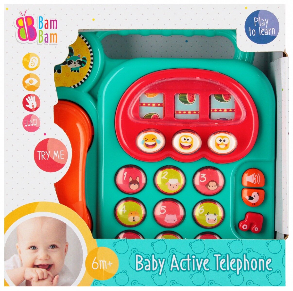 BamBam Jucarie interactiva Telefon fix