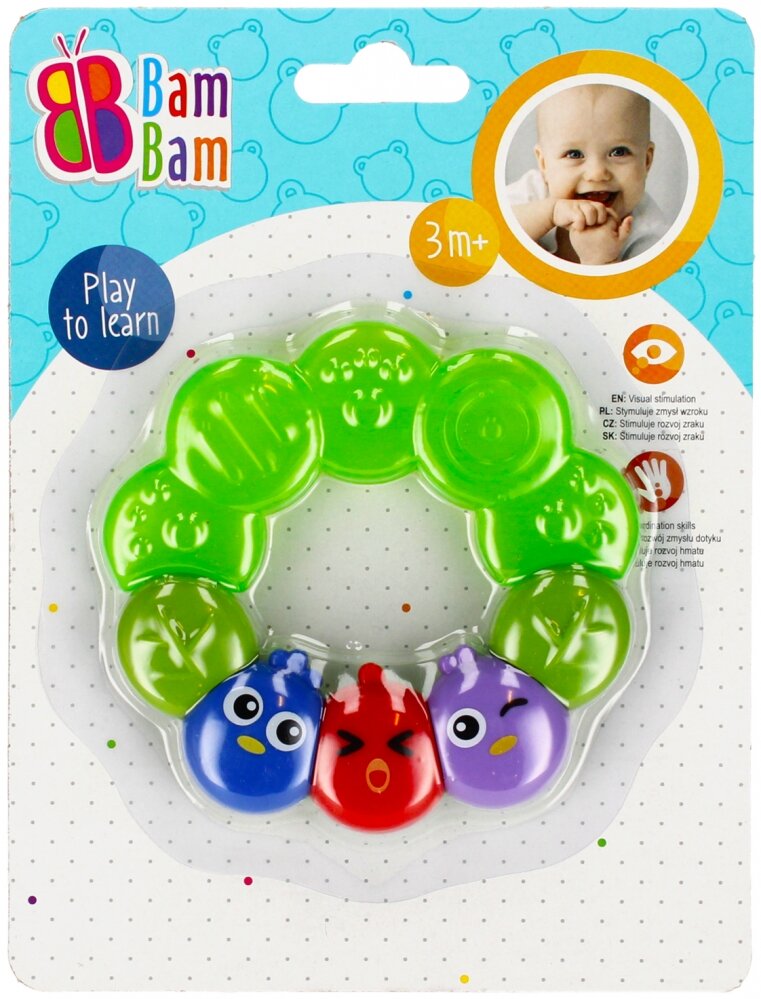 BamBam Jucarie pentru dentitie Pasari