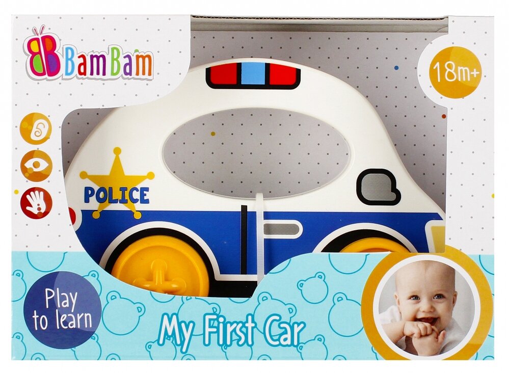 BamBam Prima mea masinuta Politie
