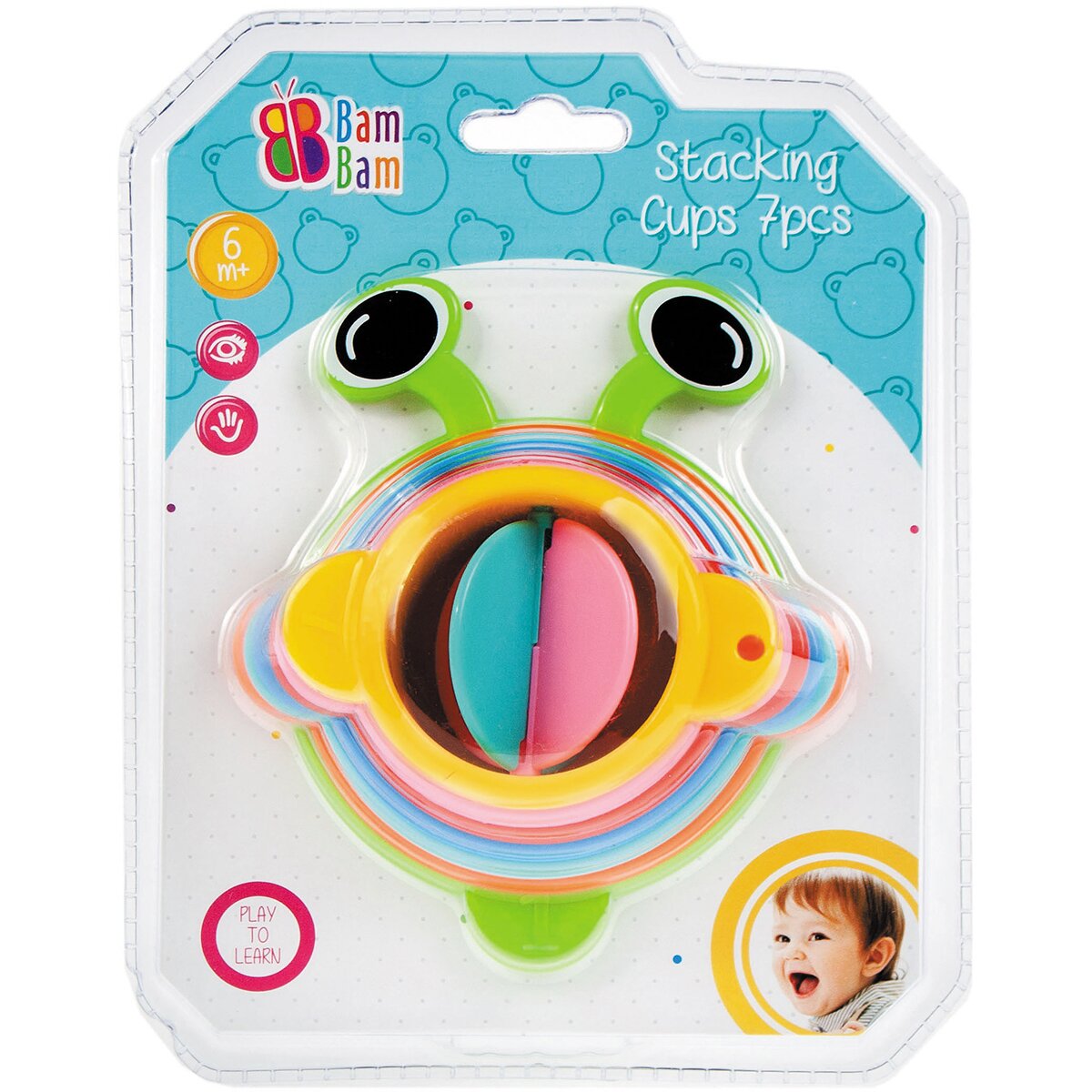 BamBam Set 7 cupe pentru stivuit