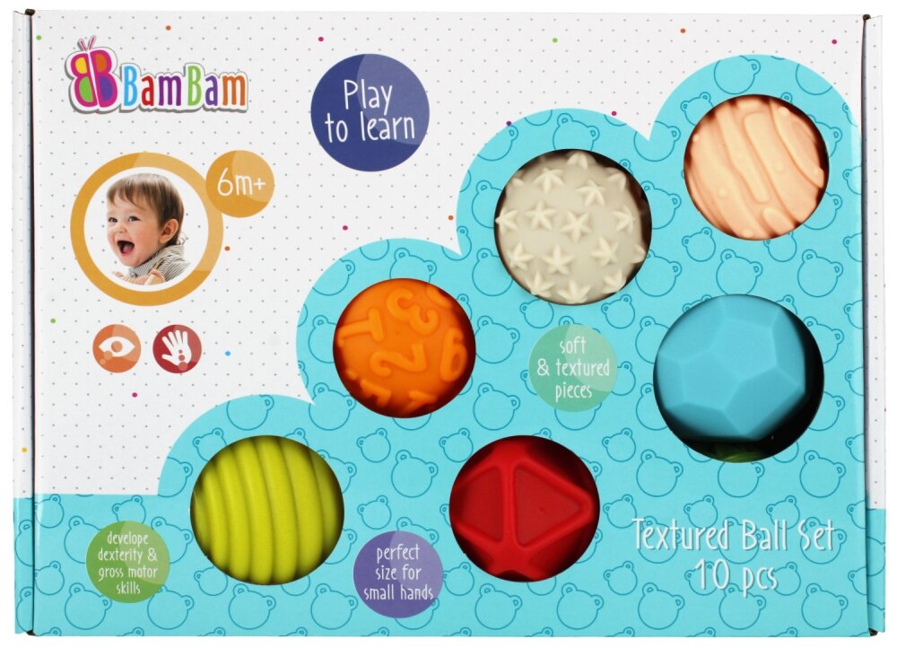 BamBam Set bile senzoriale 10 buc