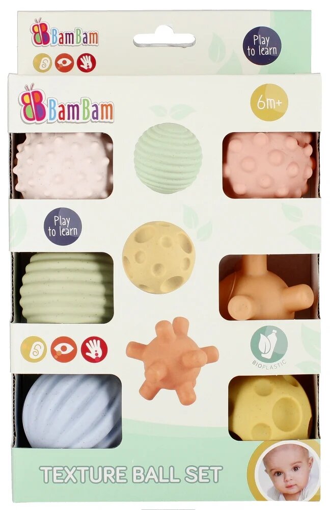 BamBam Set bile senzoriale 6 buc