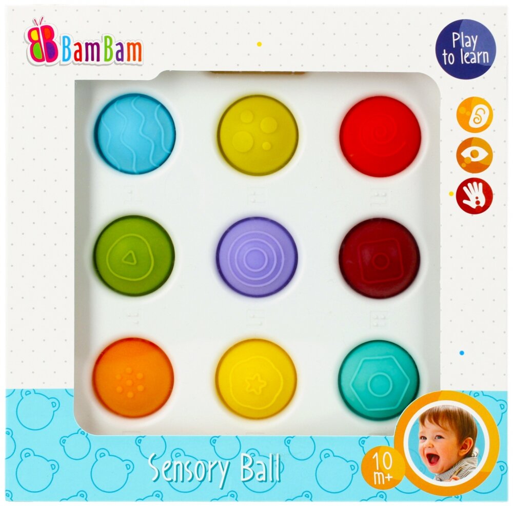 BamBam Tabla senzoriala cu bile