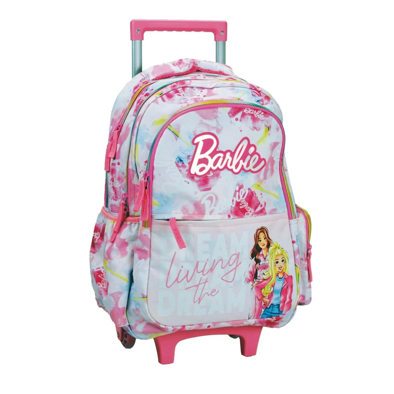 Barbie Ghiozdan tip troler cu 2 compartimente Living the Dream