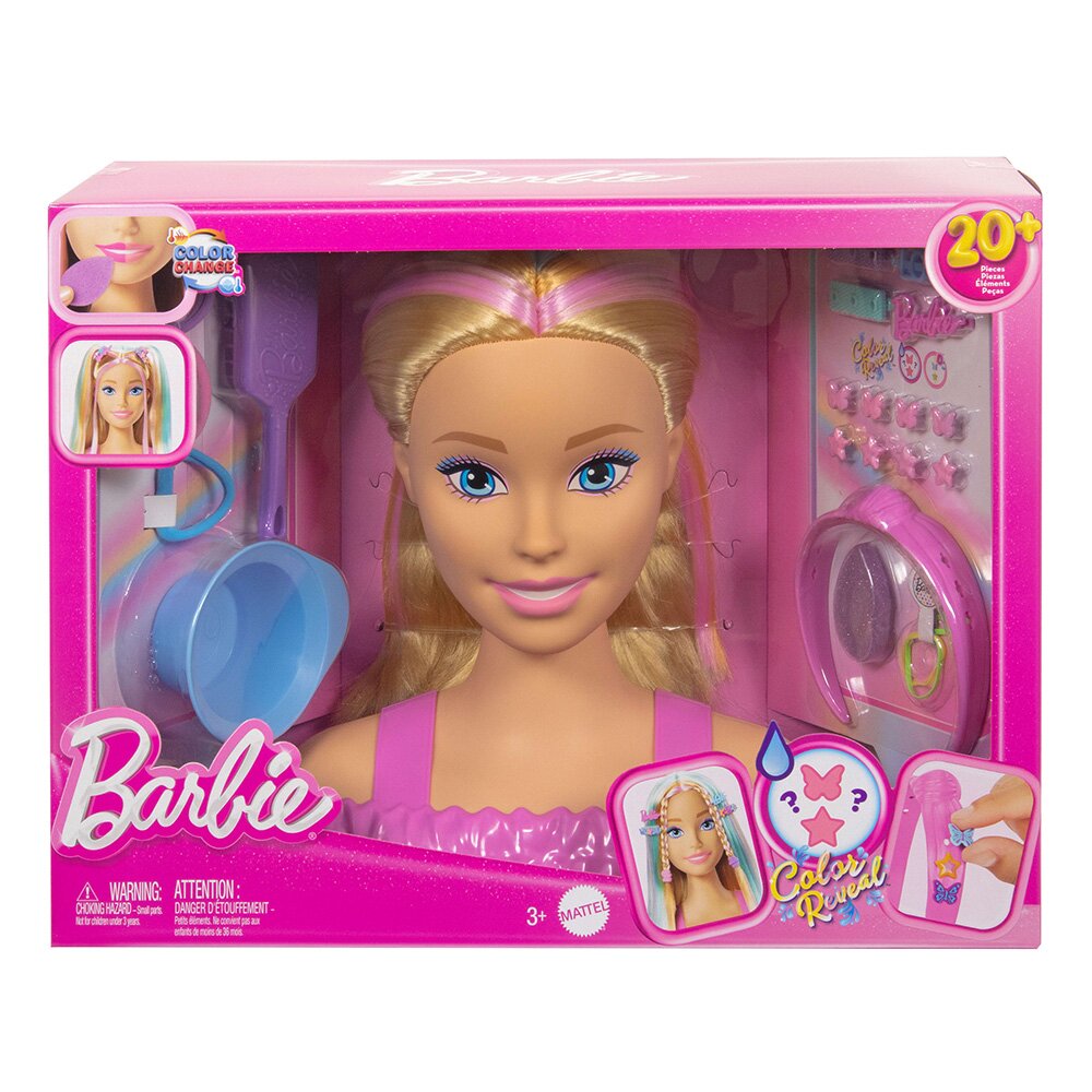 Barbie Manechin de coafat Deluxe Rainbow JFG81