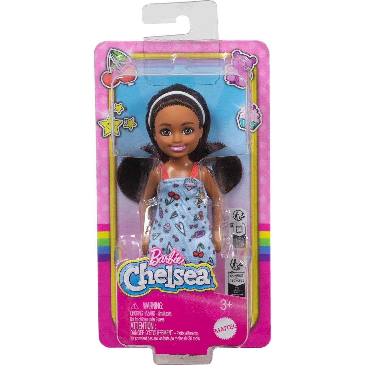 Barbie Papusa Chelsea Blue Dress HXM97