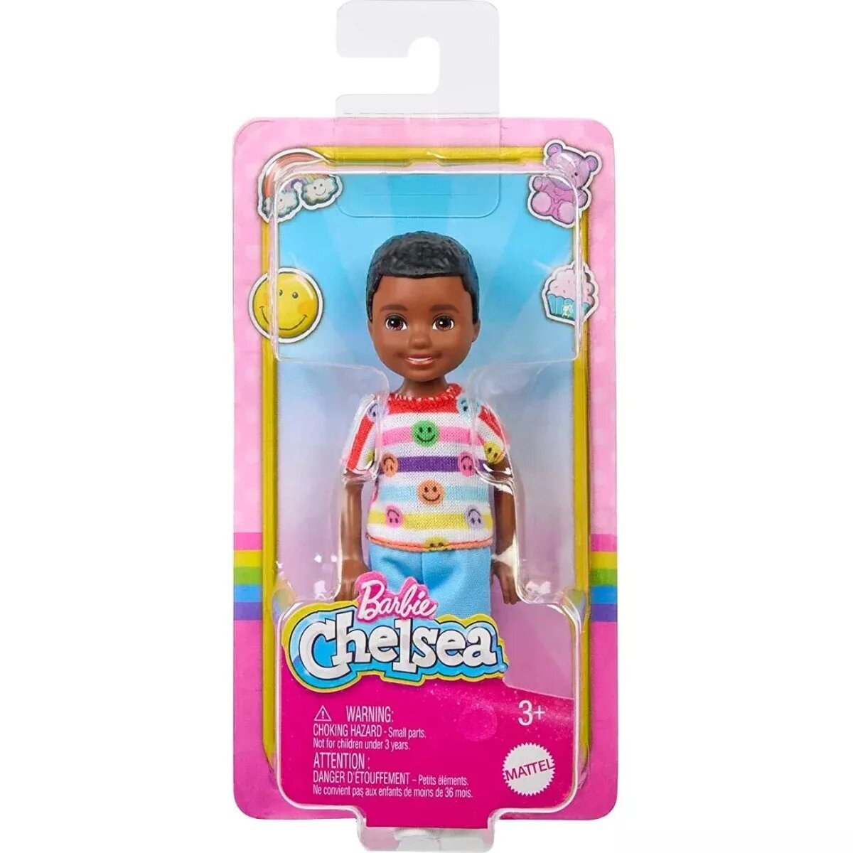 Barbie Papusa Chelsea Boy Smiley Face HNY58